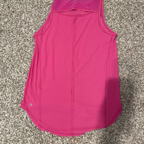 Pink Lululemon Tank - Picture 4 of 4